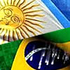 Letras de Brasil y Argentina