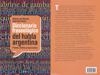 Publican el primer Diccionario fraseológico del habla argentina