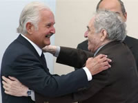 Carlos Fuentes: ''Quisiera que los jóvenes me dieran lecciones''