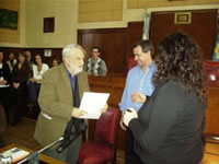 Declararon Visitante Ilustre a Osvaldo Bayer