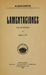 Lamentaciones, de Pedro Bonifacio Palacios (Almafuerte)