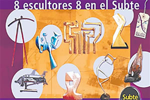 Esculturas en el Subte  