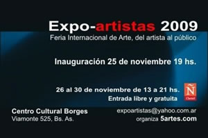  Expo- artistas 2009: Reflejos del Sur