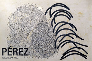 Carmen Pérez en la Galería Van Rel