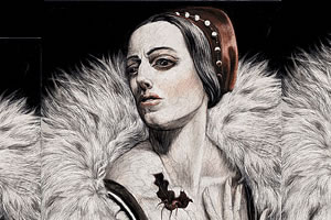 Muestra de Ilustraciones ''La Condesa Sangrienta''