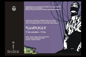 Muestra del artista plástico Rocambole