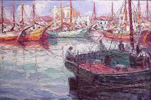Exhibición de Quinquela Martín en la UNTREF 