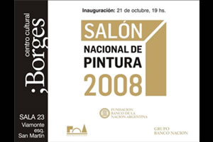 Inaugura el Salón Nacional de Pintura 2008