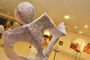 Arte en el aeropuerto de Río Negro