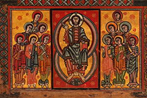 Exposición de la colección de arte románico del Museo Nacional de Arte de Cataluña