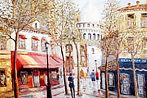 Pinturas de Carlos Garcete se muestran en la Alianza