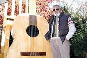 Enorme guitarra en San Luis