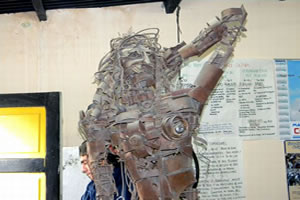 Donan una escultura para la provincia de Jujuy