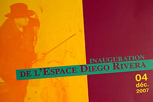 Inauguran en Francia Espacio Diego Rivera