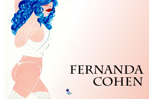 Fernanda Cohen en Buenos Aires