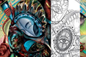 Graffiti con el arte digiital