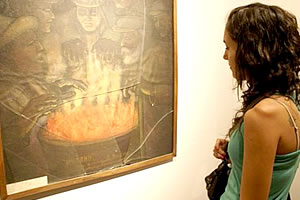 El Museo Provincial de Bellas Artes del Chaco muestra el estado de su patrimonio