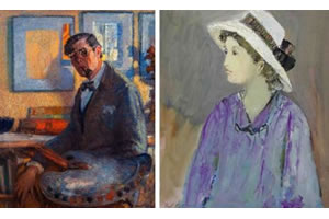 Muestra de artistas argentinos en la Casa Central del Banco Provincia 