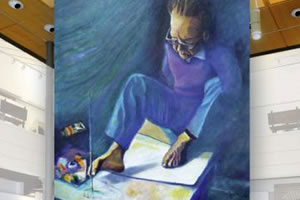 Exposición de Pintores con la Boca y con el Pie