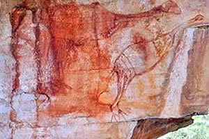 Encuentran pintura rupestre en Australia