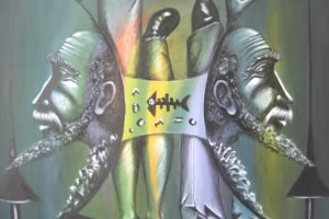 Don Quijote se expresa a través del Arte en la Biblioteca Nacional de Venezuela