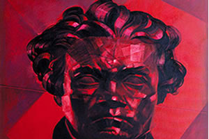 Robaron un cuadro de Beethoven