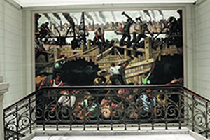 Trasladan obra de Quinquela Martín