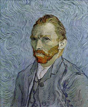 Autorretrato, de Vincent Van Gogh
