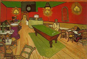 Café nocturno en Arles, de Vincent Van Gogh