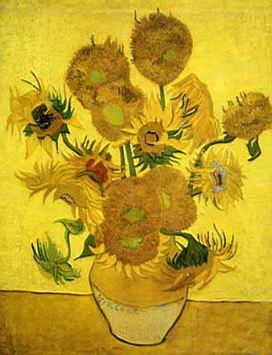 Catorce girasoles, de Vincent Van Gogh
