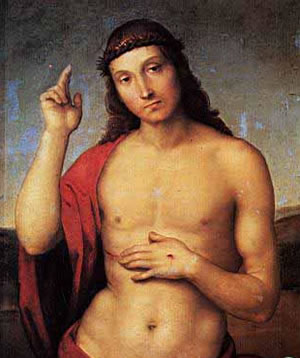 Cristo bendiciendo, de Rafael de Sanzio