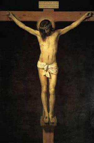 Cristo crucificado, de Diego Rodríguez de Silva  Velázquez