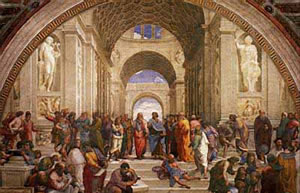 Escuela de Atenas, de Rafael de Sanzio