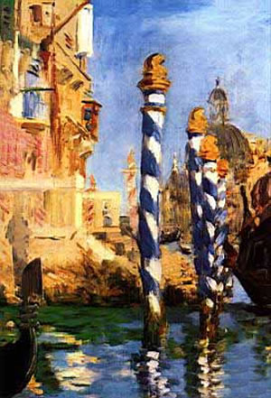 Gran Canal, Venecia, de Edouard Manet