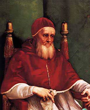 Julio II, de Rafael de Sanzio