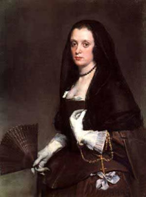 La dama del abanico, de Diego Rodríguez de Silva  Velázquez