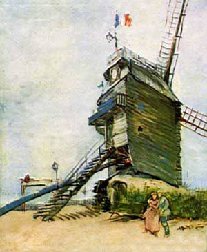Le Moulin de la Galette, de Vincent Van Gogh