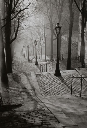 Les Escaliers de Montmartre Paris, de  Brassai