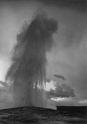 Old Faithful Geyser, de Ansel Easton  Adams