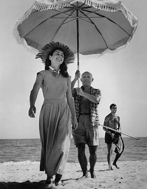 Picasso and Gillot France, de Robert Capa