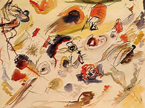 Primera acuarela abstracta, de Wassily Kandinsky
