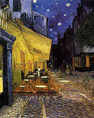 Terraza de café por la noche, de Vincent Van Gogh