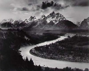 The Tetons and the Snake River, de Ansel Easton  Adams