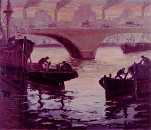 Amanecer, de Benito Quinquela Martín