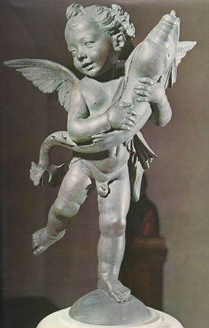 Amorcillo con delfín, de Andrea del Verrocchio