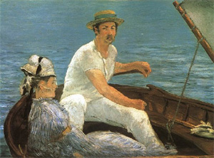 Andando en Velero , de Edouard Manet