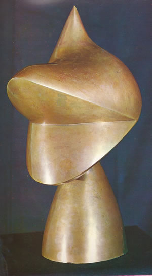 Cabeza de duende, llamado Kaspar, de Jean  Arp