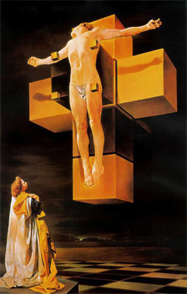 Crucifixión, de Salvador Dalí