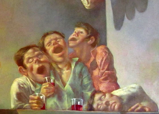 Detalle de Tasca, de Fernando Beorlegi