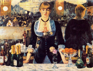El bar del Folies Bergere , de Edouard Manet